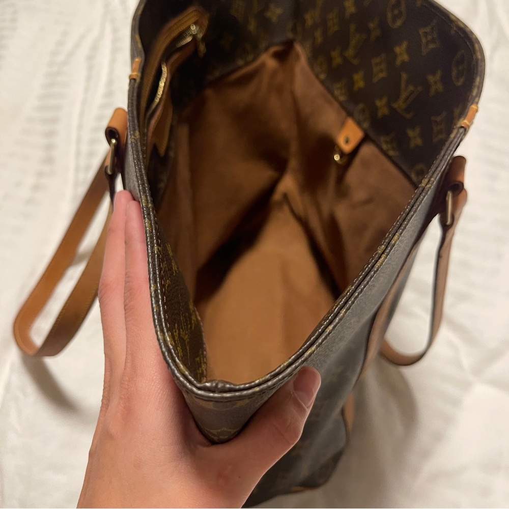LOUIS VUITTON Monogram Sac Shopping Tote Bag - Picture 9 of 13